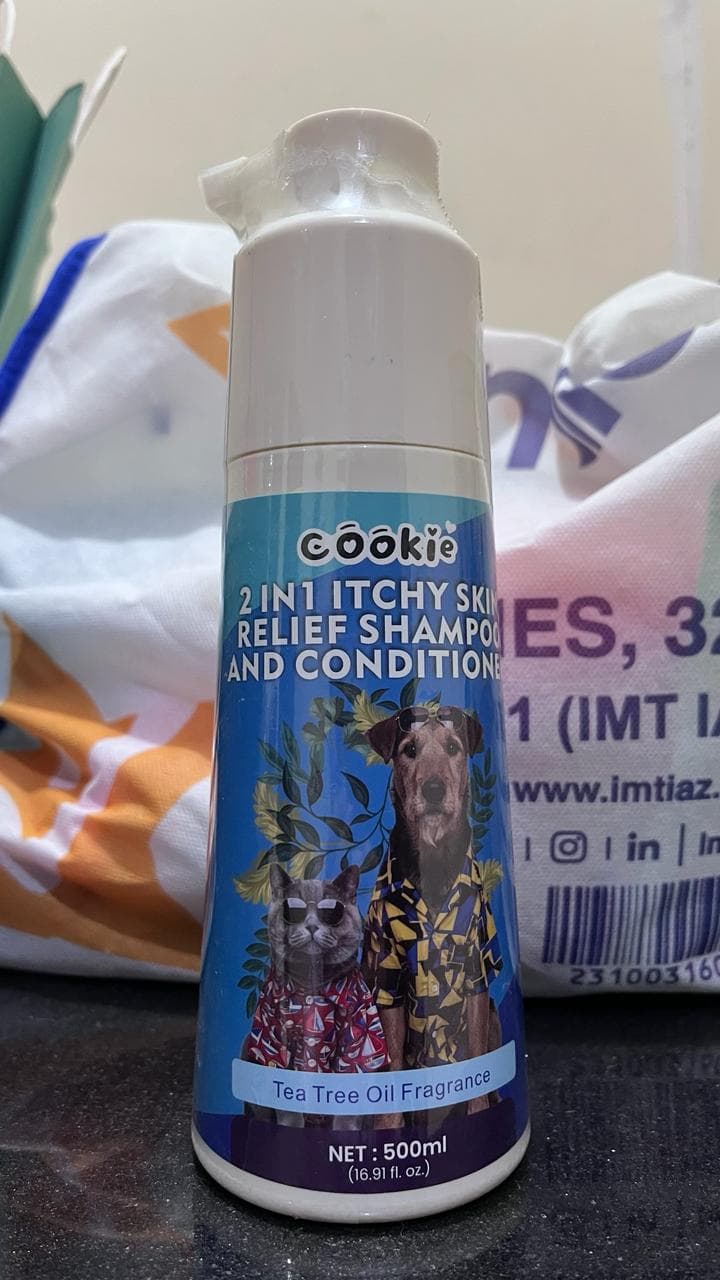 Cookie 2in1 Itchy Skin Relief Shampoo & Conditioner