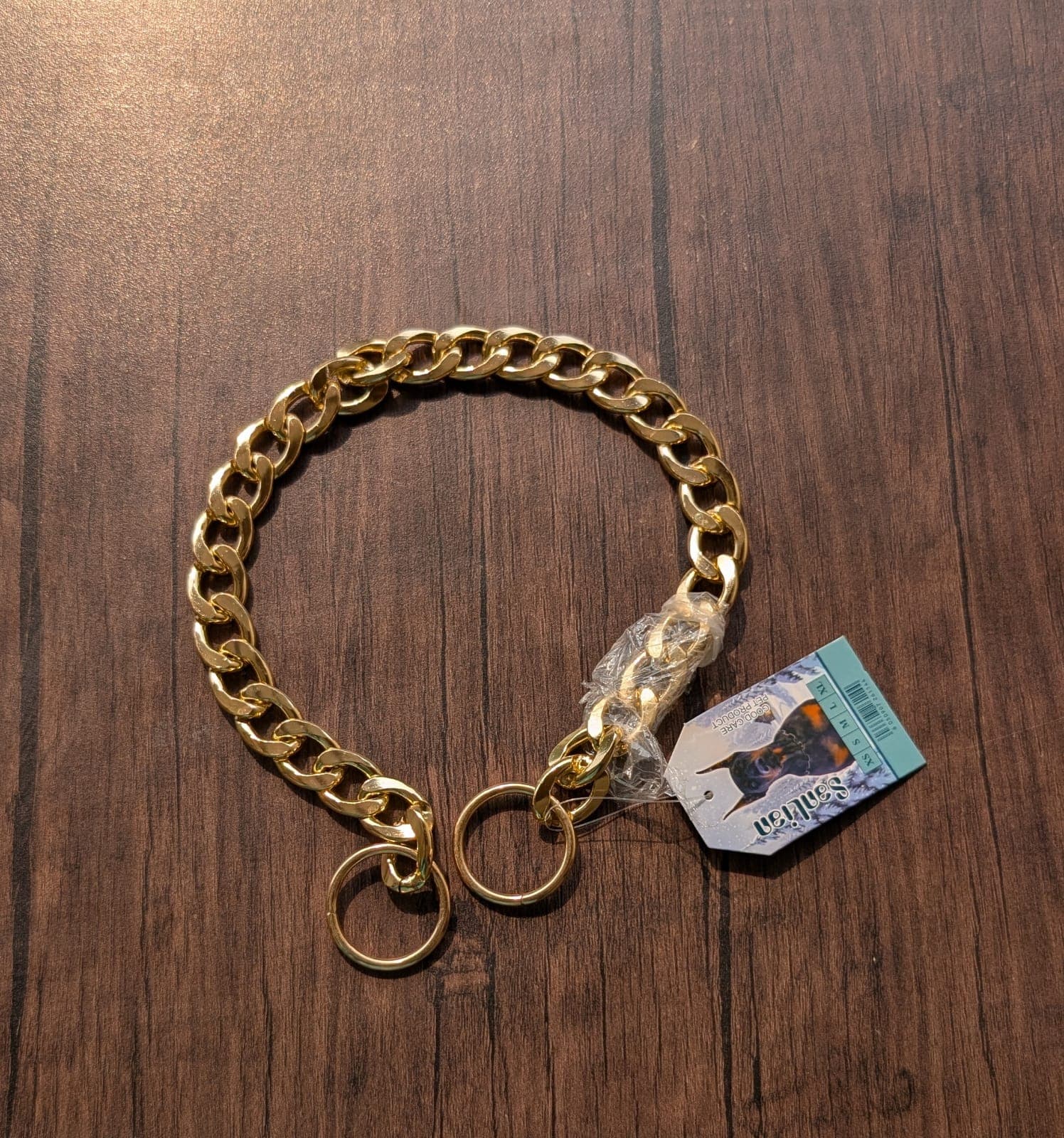 Golden Alloy Show Choke Chain